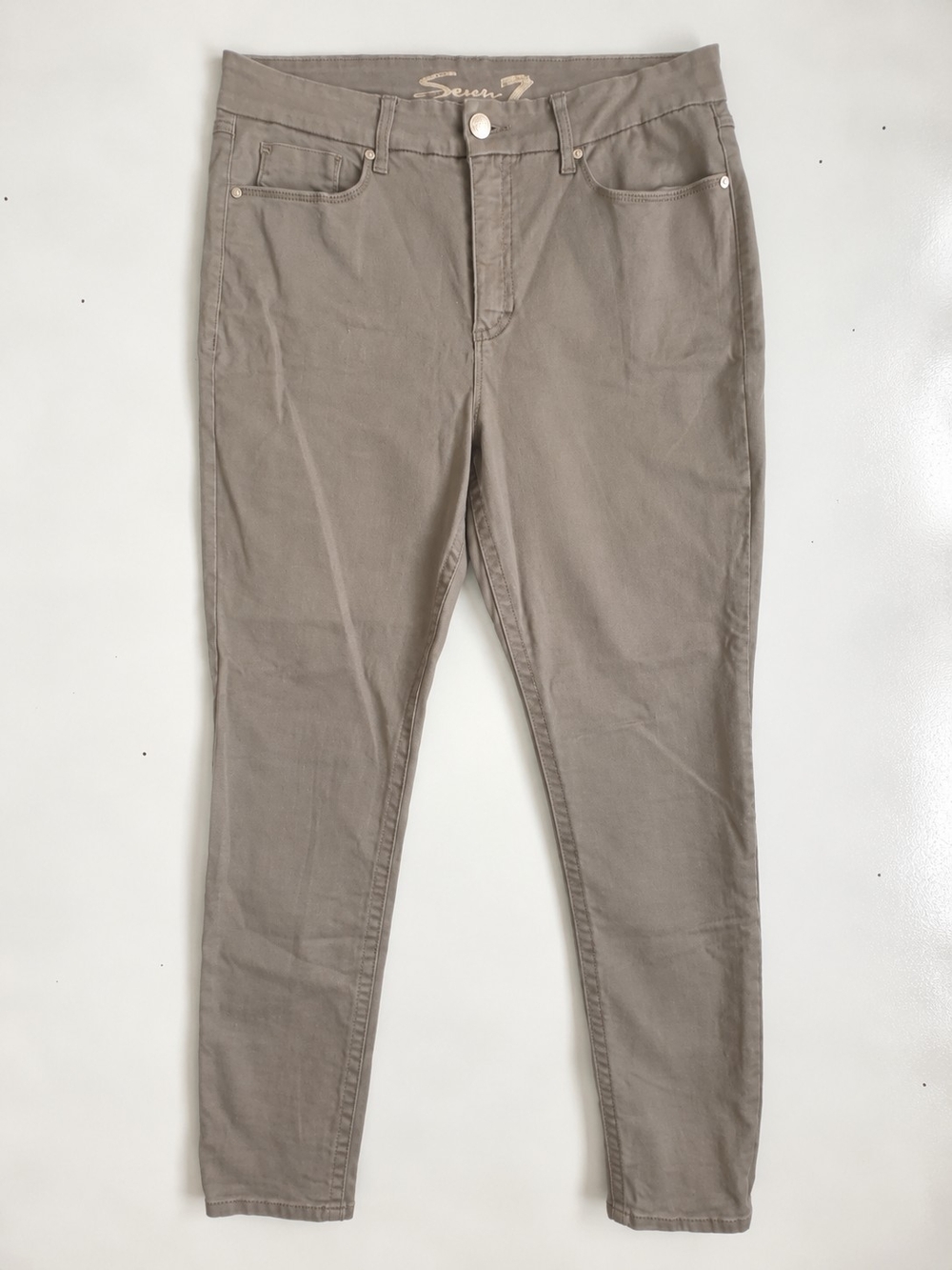 Seven7 Tummyless High Rise Skinny Pants